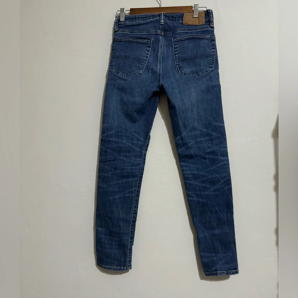 American Eagle Outfitters (AEO) Blue Next Level Airflex Jeans (28x30)